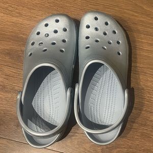 Blue crocs
